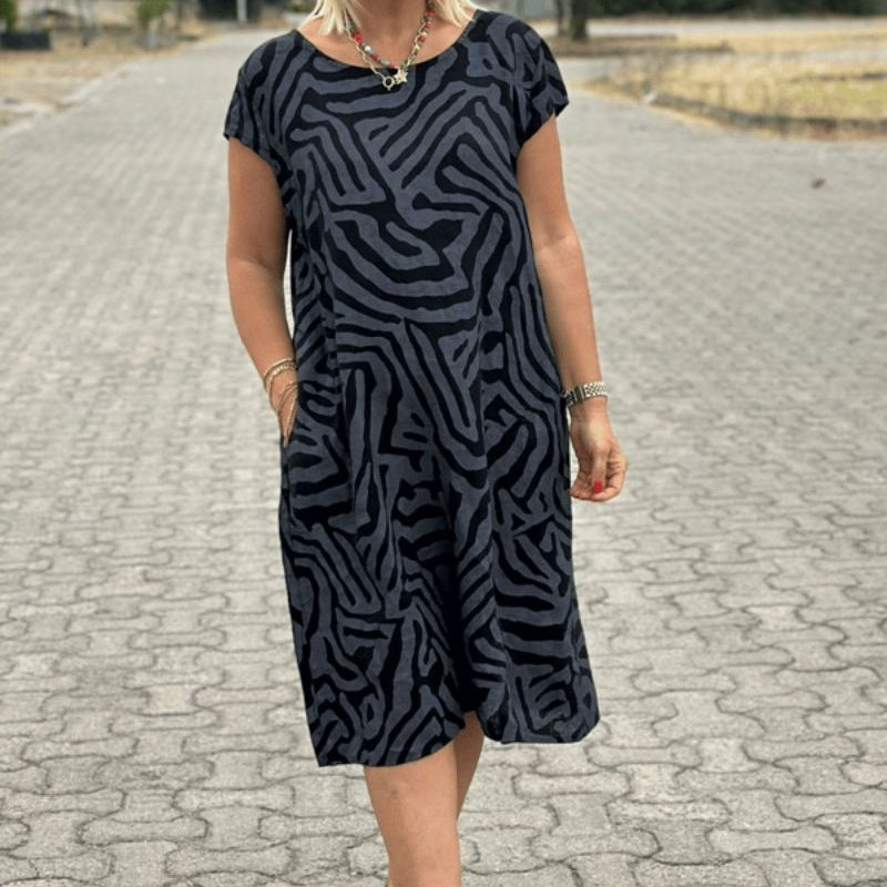 Alie | Round Neck Summer Dress