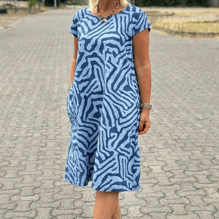 Alie | Round Neck Summer Dress