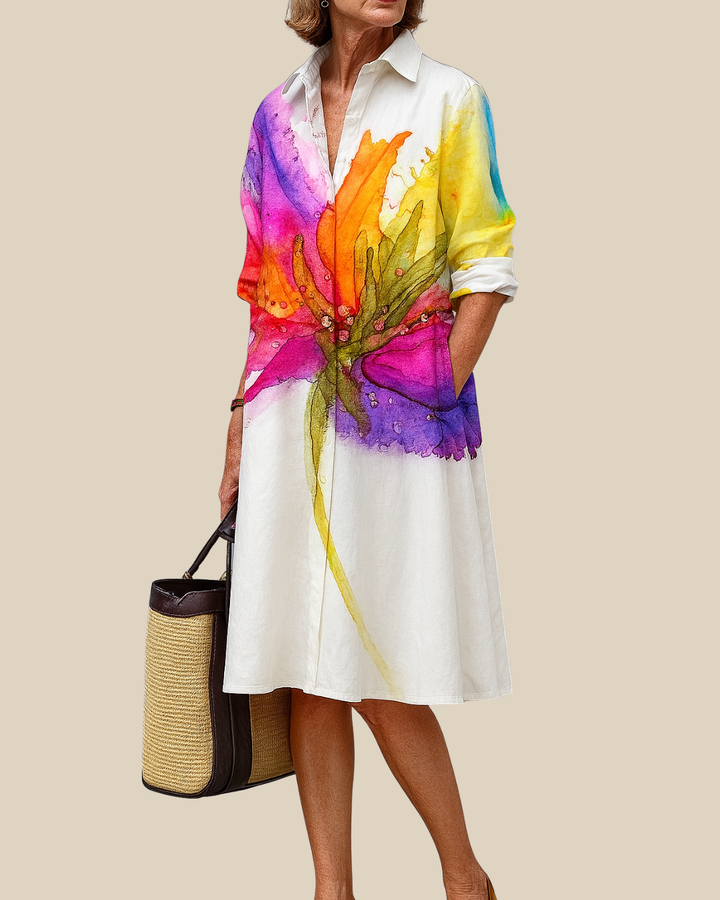 Hilde | Elegant Shirt Dress