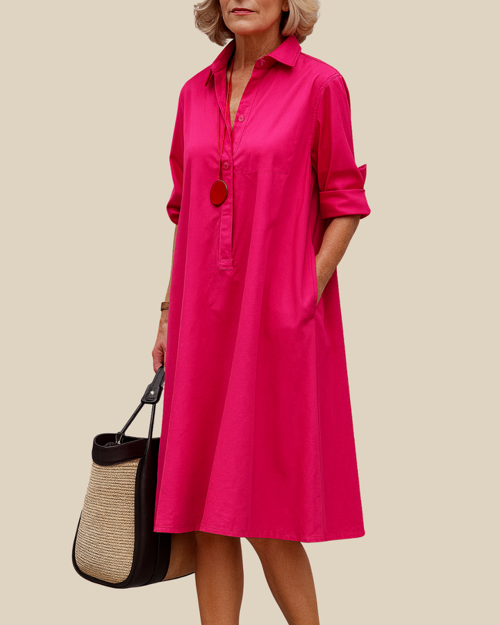 Rosa | Elegant Shirt Dress