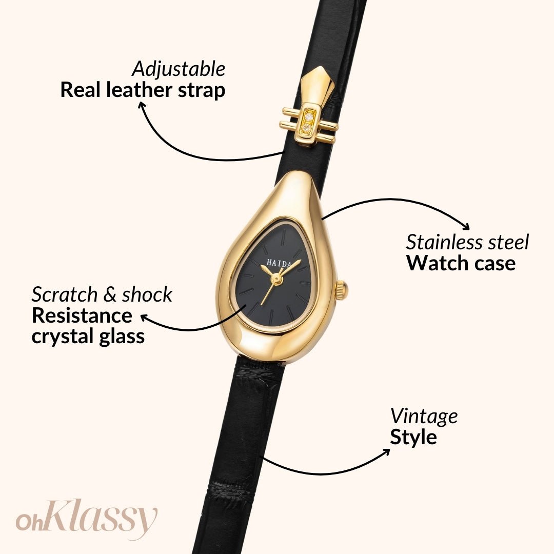 Valentina | Leather Gold