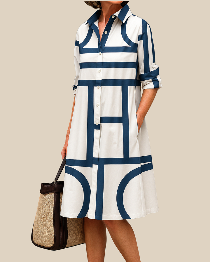 Myra | Elegant Shirt Dress