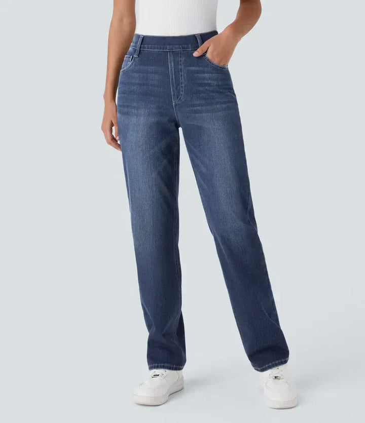 Naomi | High Waist Elastic Comfort Pants