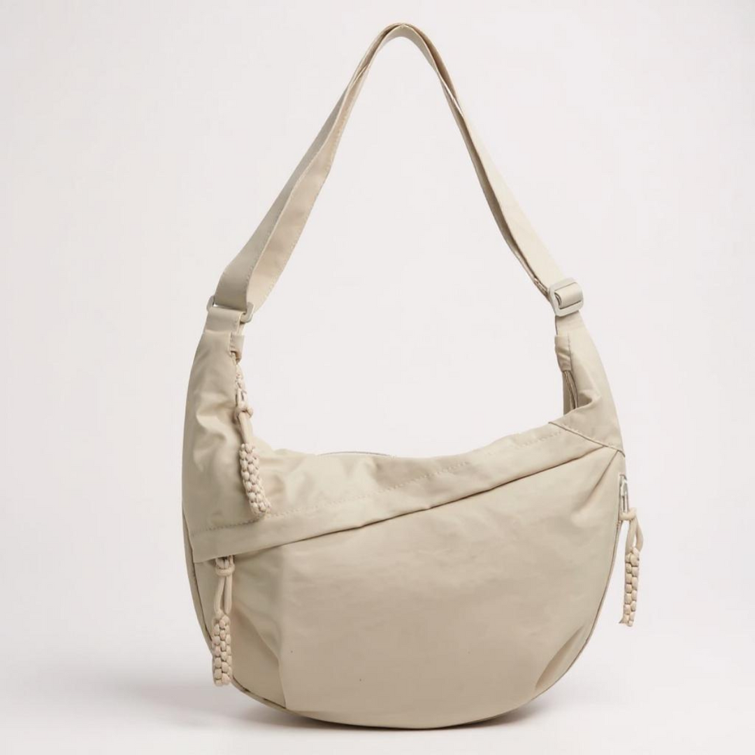 Elena | Beige Shoulder Bag — Jarah Melbourne
