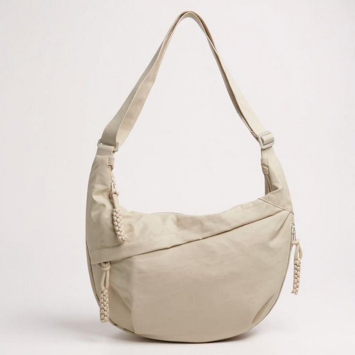 Elena | Beige Shoulder Bag — Jarah Melbourne