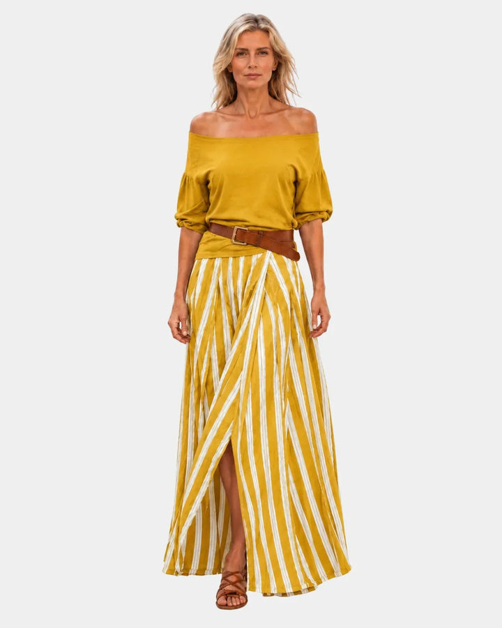Etta | Off-Shoulder Skirt Set — Jarah Melbourne