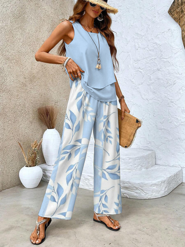 Averie Elegant Summer Two-Piece Set
