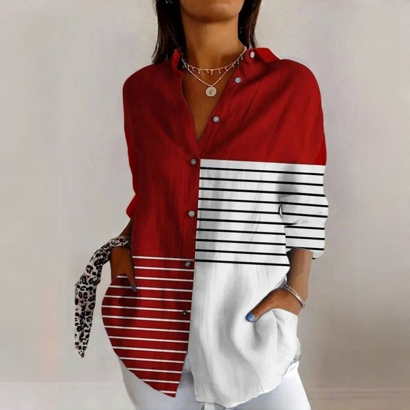 Cass striped blouse — Jarah Melbourne