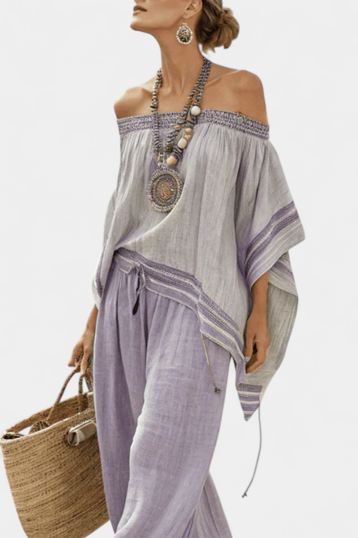 Willow | Purple Two-Piece Set