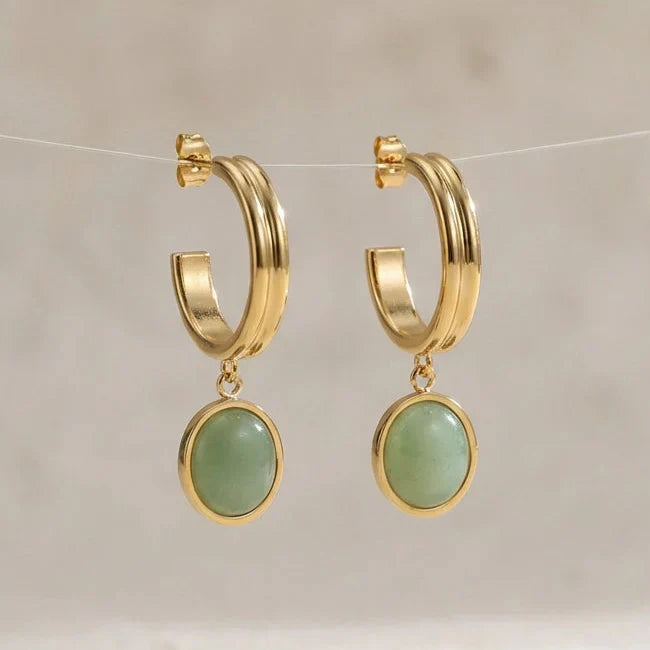 Rosalie | Abundance Aventurine Earrings
