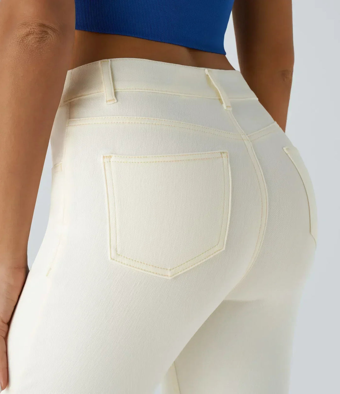 Naomi | High Waist Elastic Comfort Pants