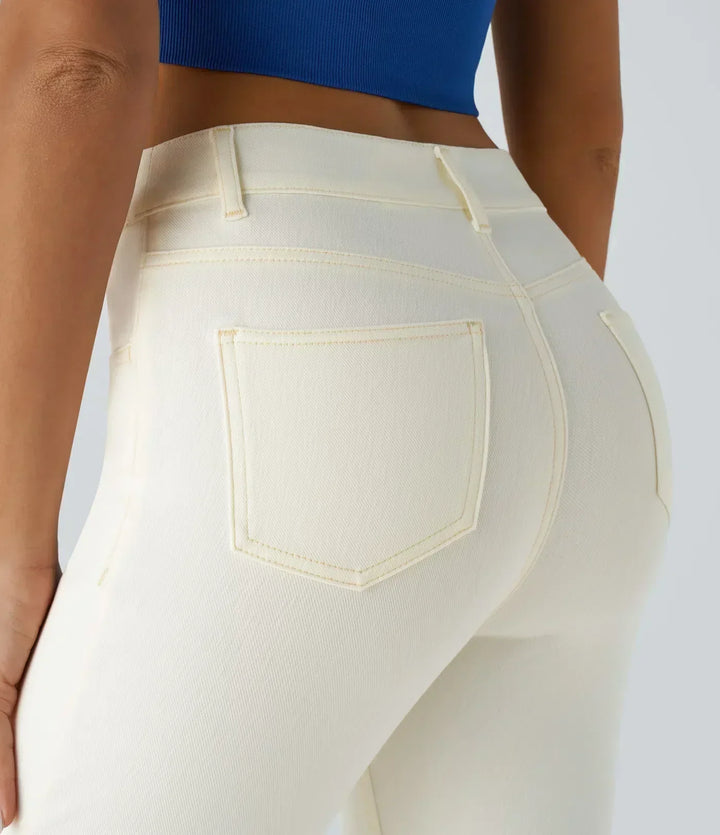 Naomi | High Waist Elastic Comfort Pants