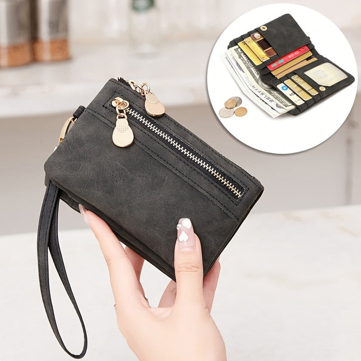 Freya | Tall Zip Coin Purse — Jarah Melbourne