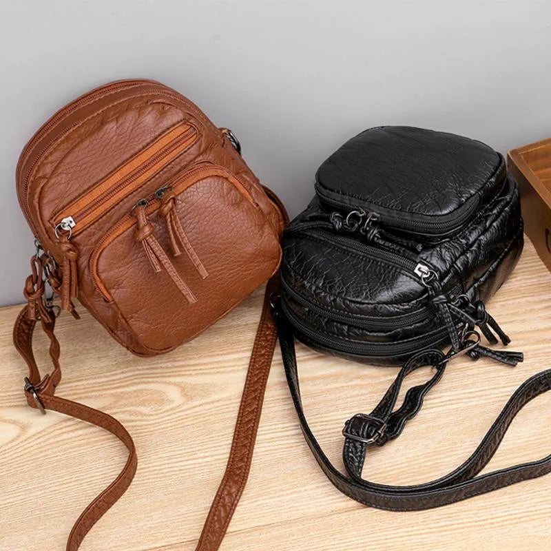 Lize | Small Leather Shoulder Bag — Jarah Melbourne