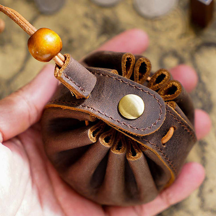 Poppy | Handmade Leather Coin Purse — Jarah Melbourne