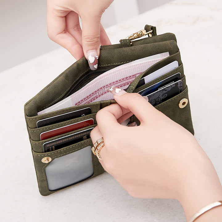 Freya | Tall Zip Coin Purse — Jarah Melbourne
