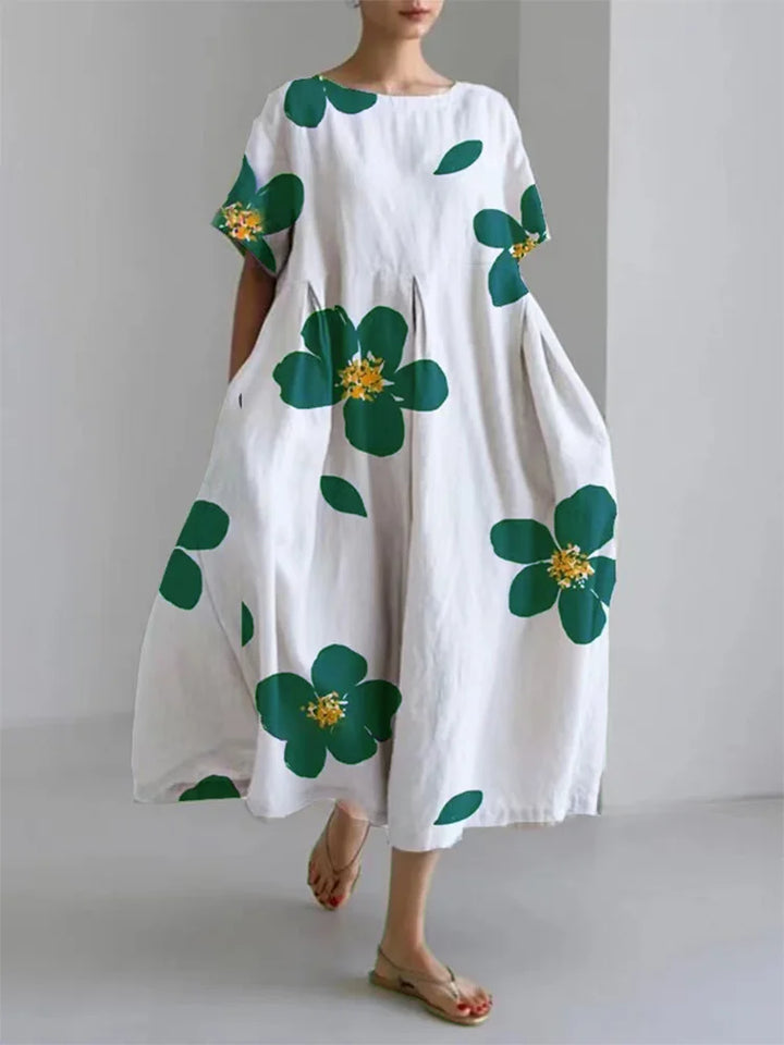 Novi floral A-line summer dress — Jarah Melbourne