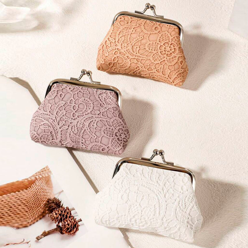 Lila | Lace Clasp Coin Purse — Jarah Melbourne