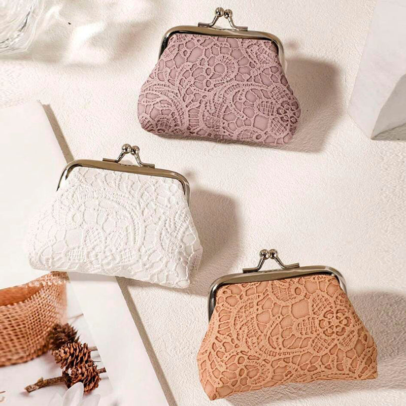 Lila | Lace Clasp Coin Purse — Jarah Melbourne