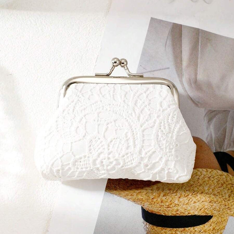 Lila | Lace Clasp Coin Purse — Jarah Melbourne