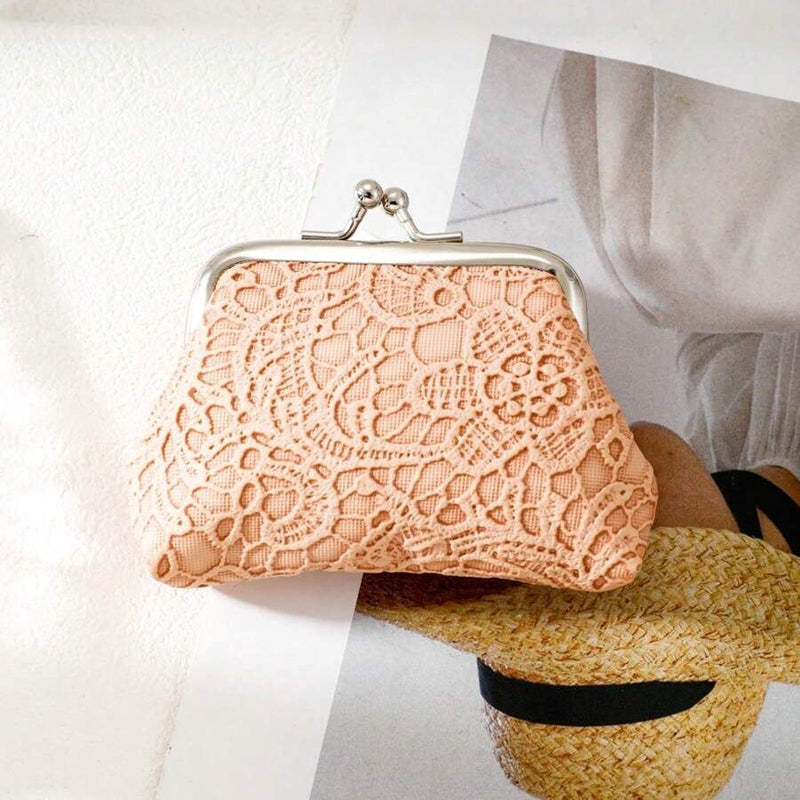 Lila | Lace Clasp Coin Purse — Jarah Melbourne