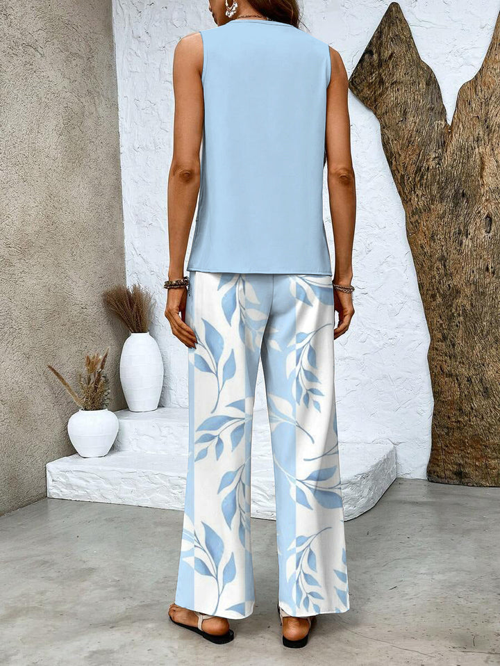 Averie Elegant Summer Two-Piece Set