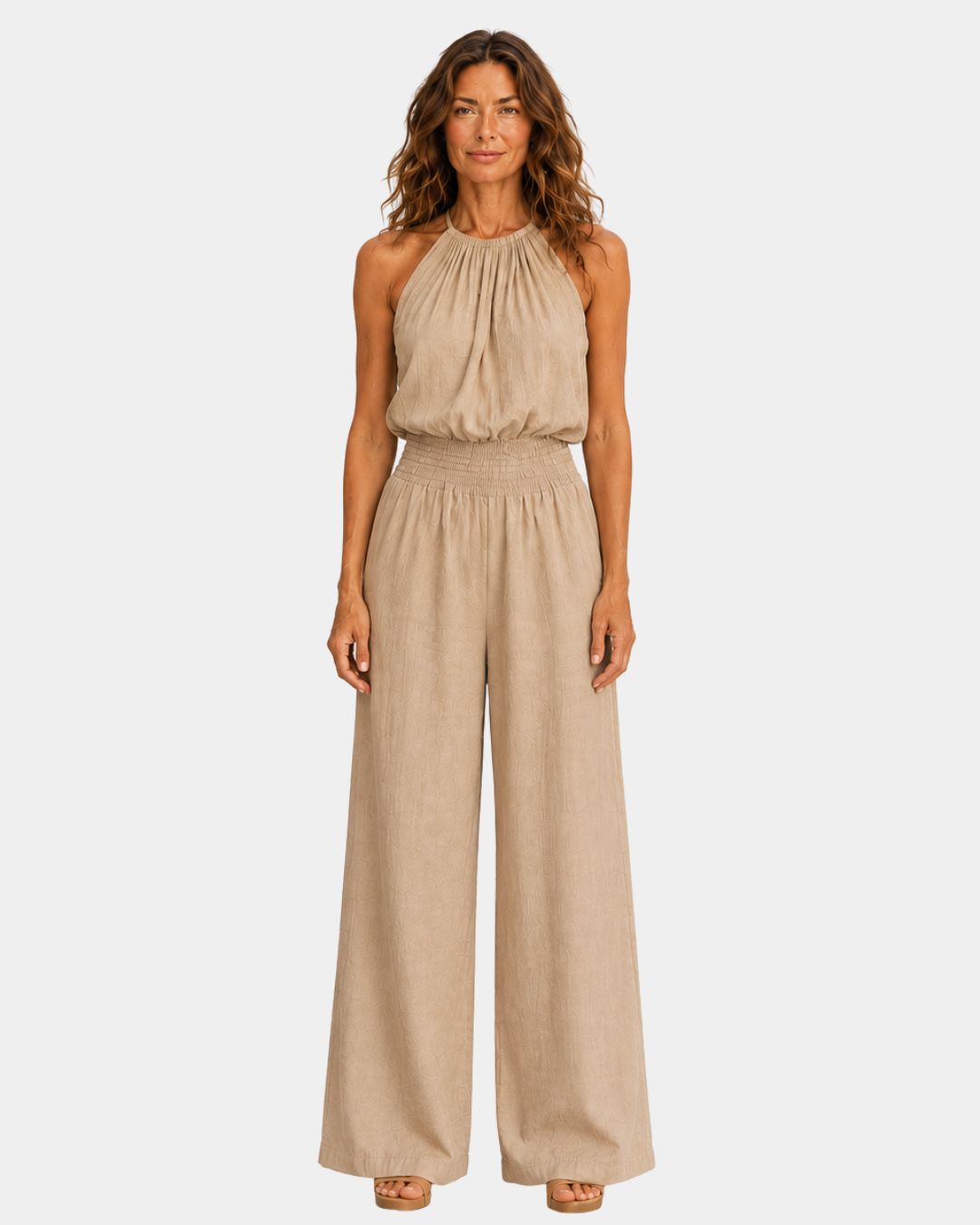 Giselle | Halter Jumpsuit — Jarah Melbourne