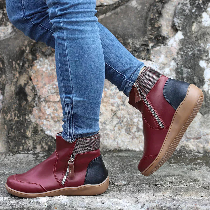 Cora | Premium Zipper Orthopedic Waterproof Boots