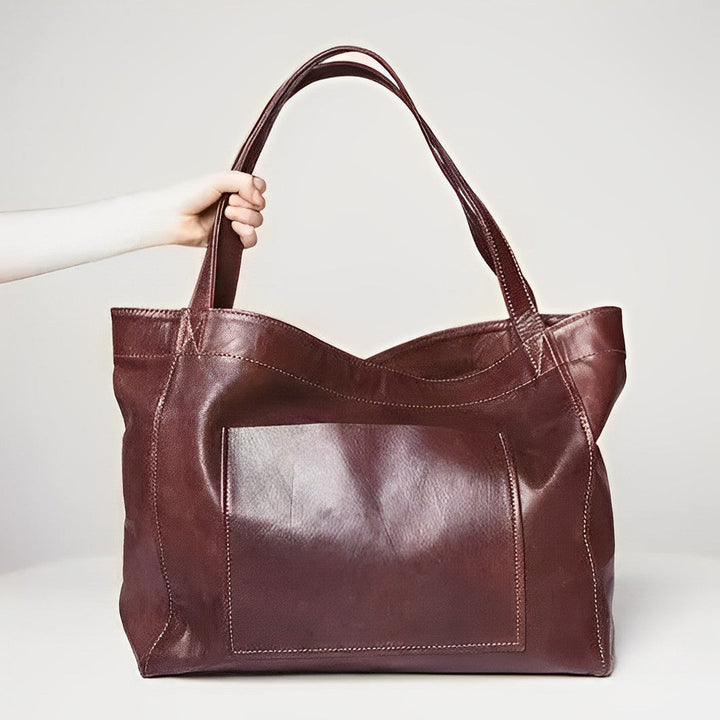 Willa | Chic Leather Shoulder Bag — Jarah Melbourne