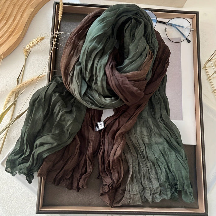 Ruby | Vintage Colour Block Scarf