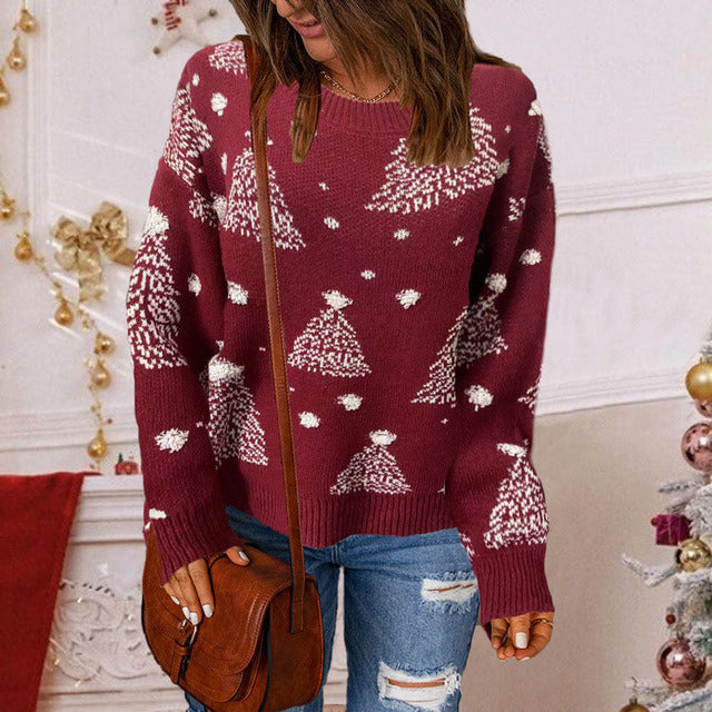 Aria | Casual Christmas Knit Sweater