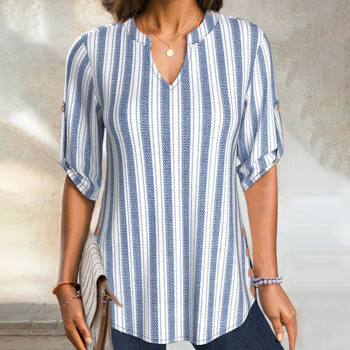 Thea striped blouse — Jarah Melbourne