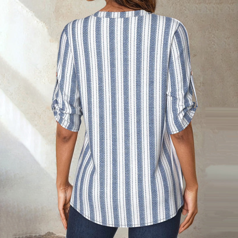 Thea striped blouse — Jarah Melbourne