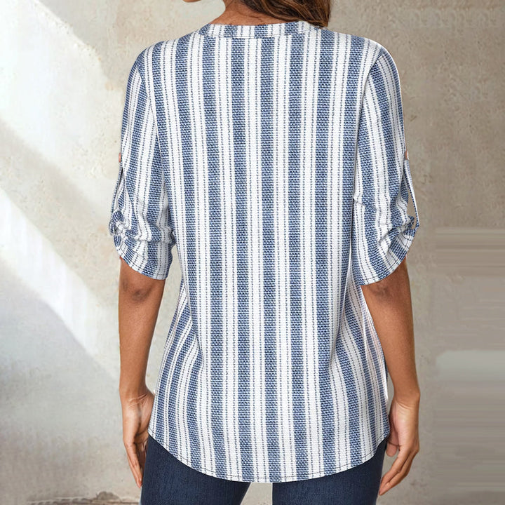 Thea striped blouse — Jarah Melbourne