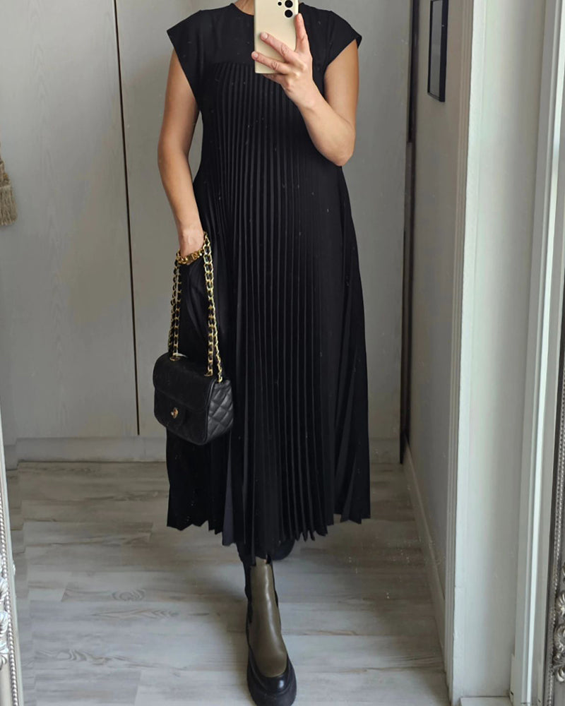 Petra | Classic Pleated Dress