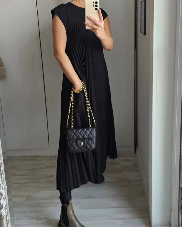 Petra | Classic Pleated Dress