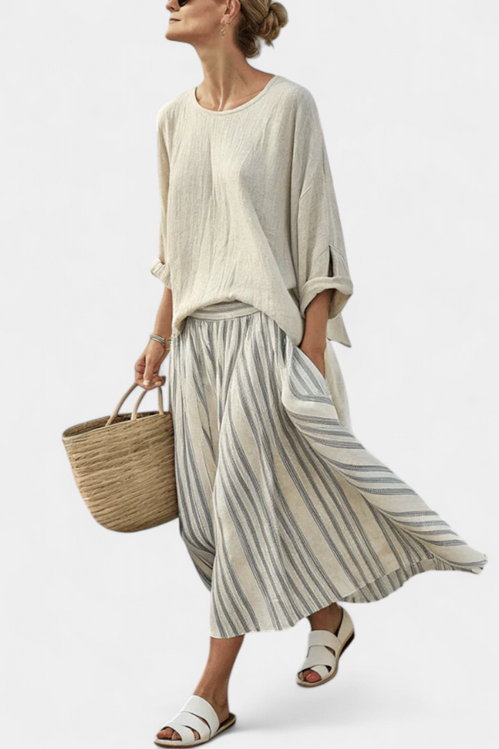 Aspen | Beige Two-Piece Set