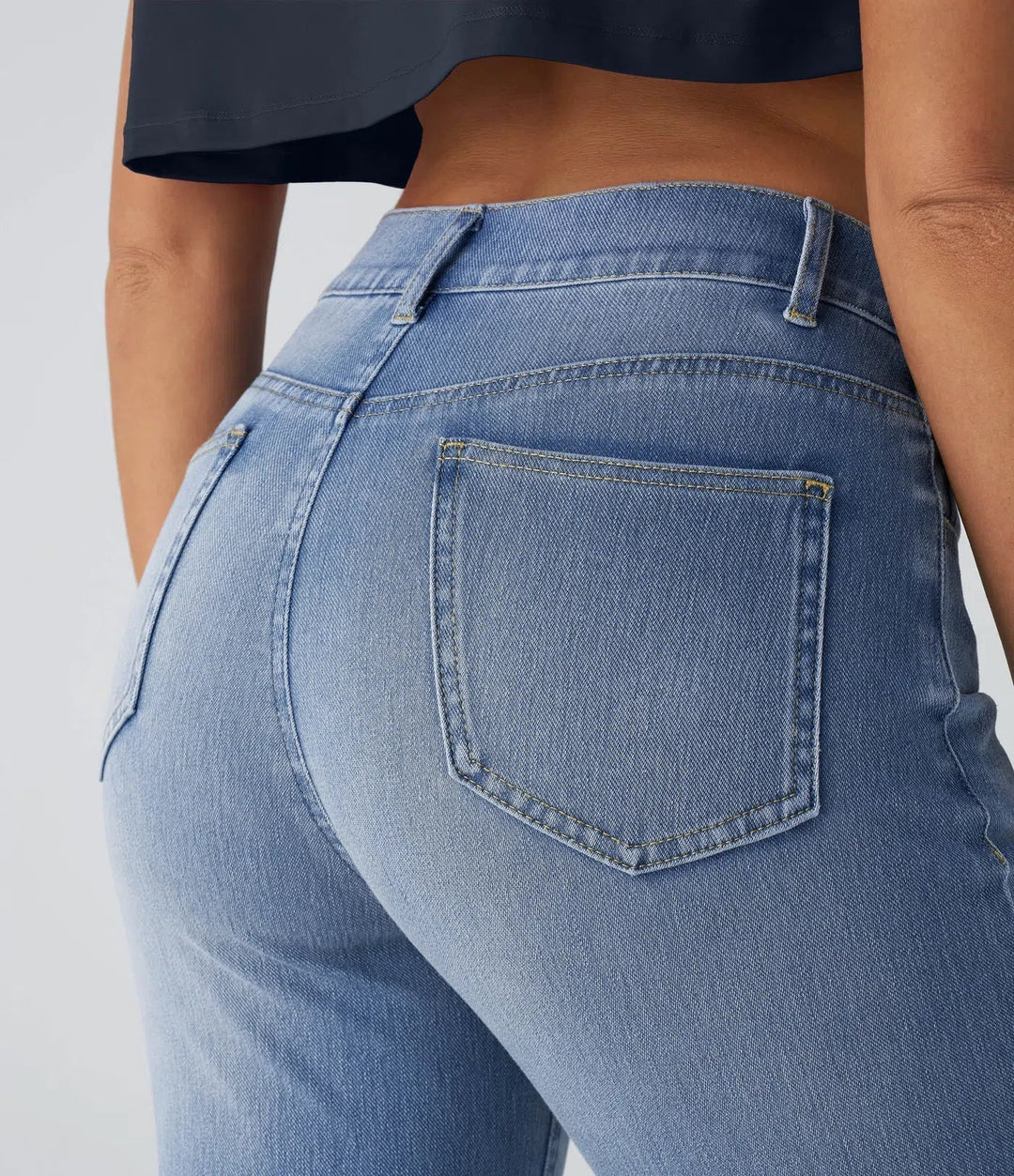 Naomi | High Waist Elastic Comfort Pants