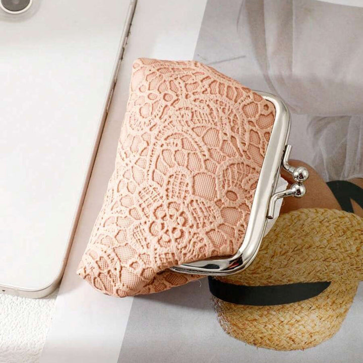 Lila | Lace Clasp Coin Purse — Jarah Melbourne
