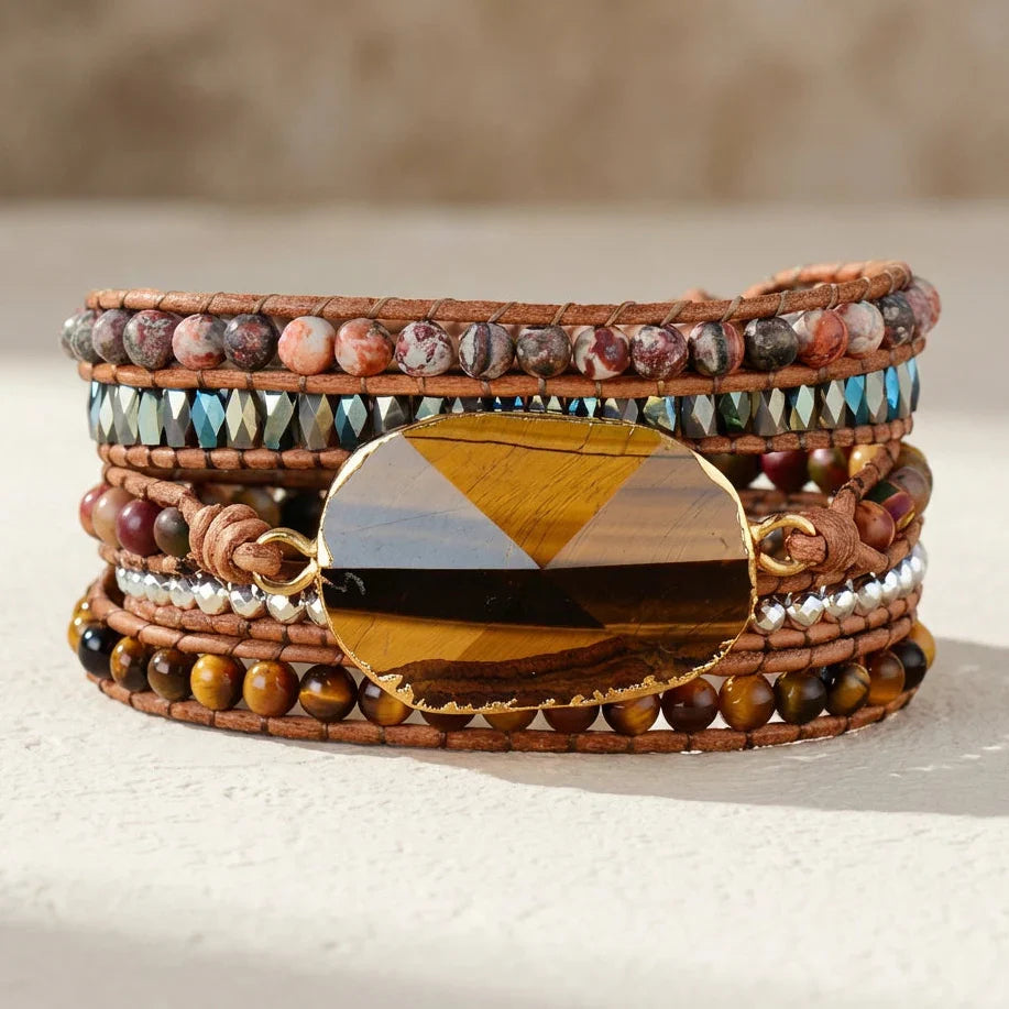 Bella | Grounding Tiger's Eye Bracelet