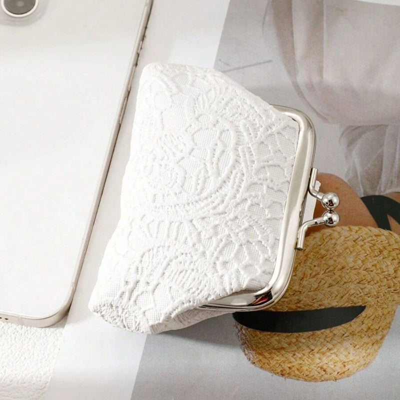 Lila | Lace Clasp Coin Purse — Jarah Melbourne
