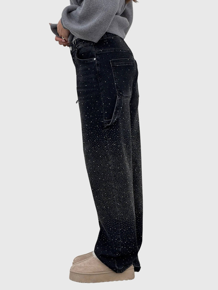 Stella | Diamond Pattern Pants