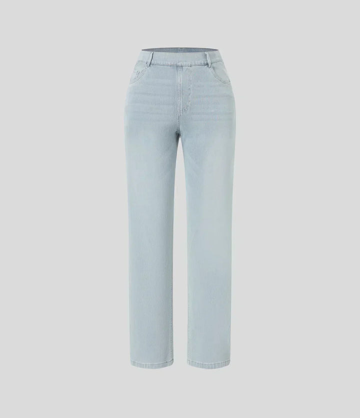 Naomi | High Waist Elastic Comfort Pants