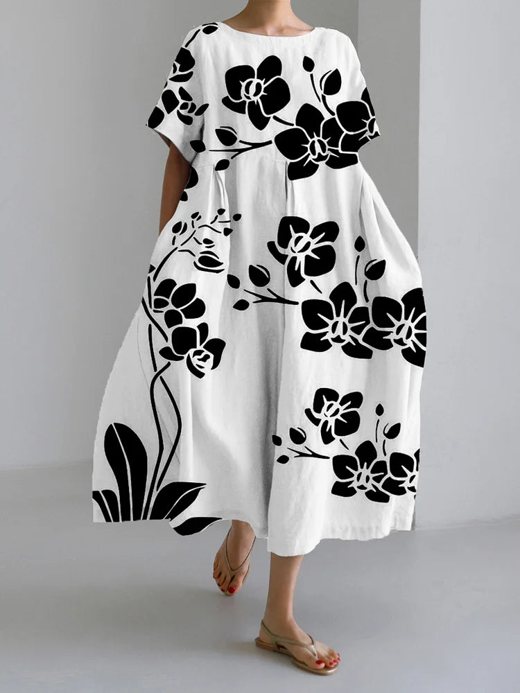 Mari floral A-line summer dress — Jarah Melbourne