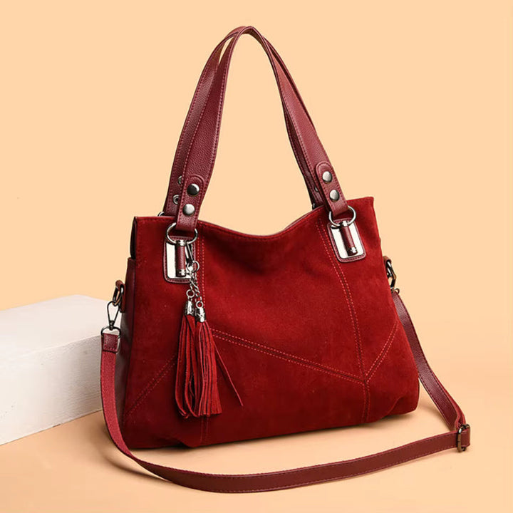 Tallinn | Suede Handbag — Jarah Melbourne