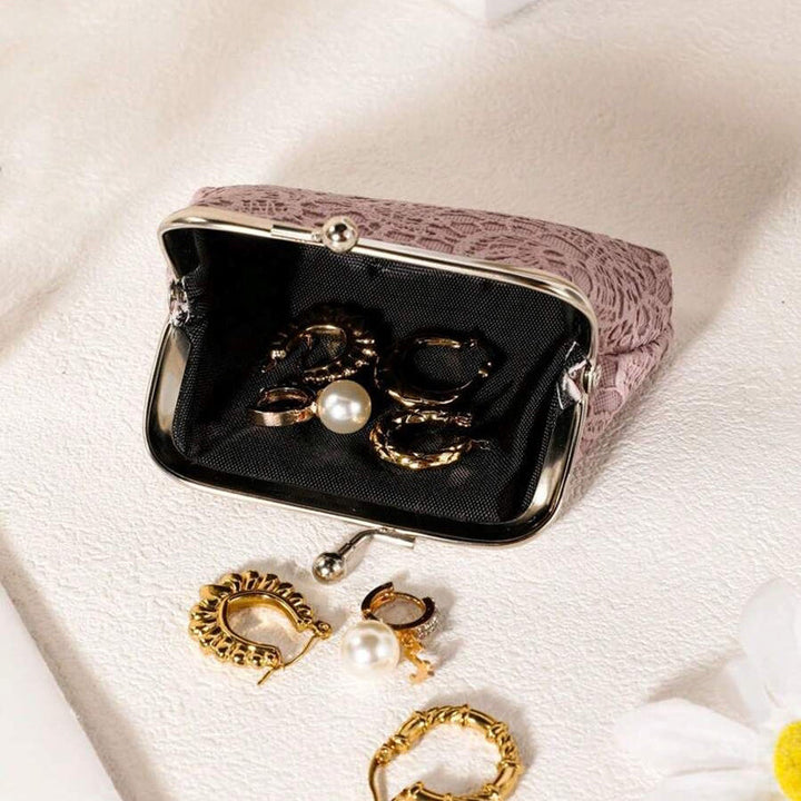 Lila | Lace Clasp Coin Purse — Jarah Melbourne