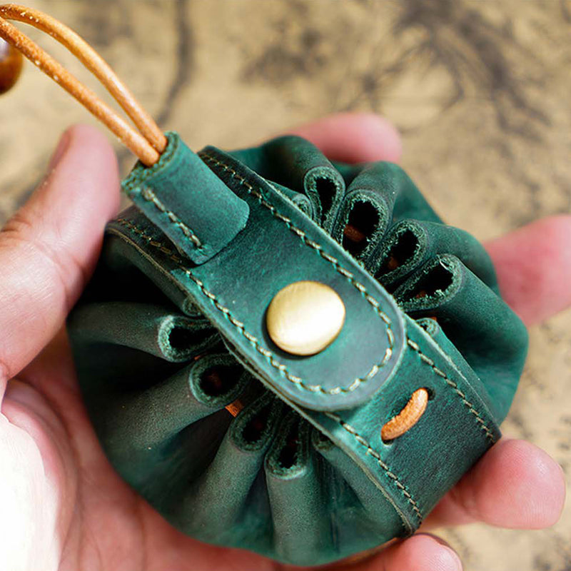 Poppy | Handmade Leather Coin Purse — Jarah Melbourne