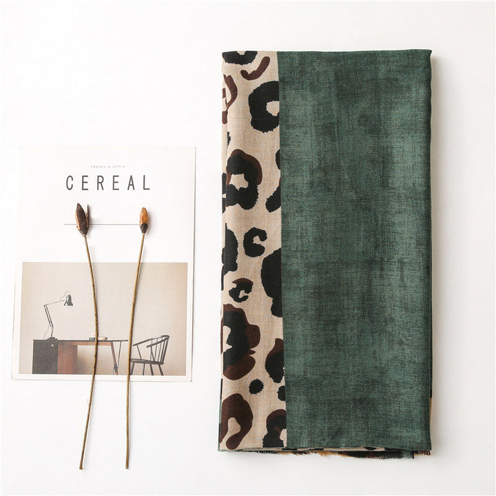 Briar | Casual Leopard Print Scarf