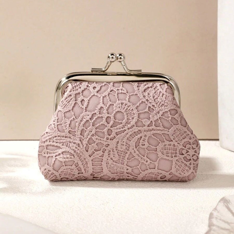 Lila | Lace Clasp Coin Purse — Jarah Melbourne