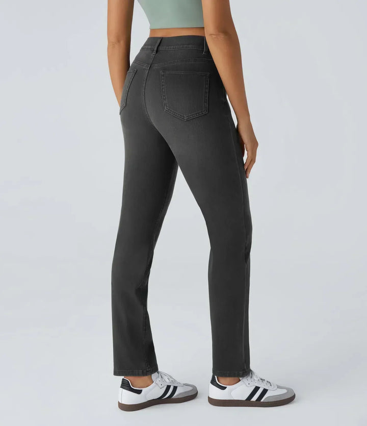 Naomi | High Waist Elastic Comfort Pants